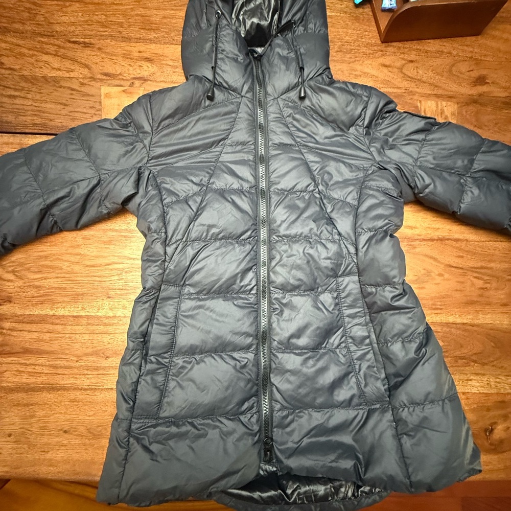 Canada Goose packable Abbot hoodie black puffer jacket womens XS